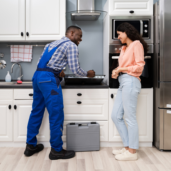 can you provide an estimate for cooktop repair before beginning any work in Las Lomitas TX